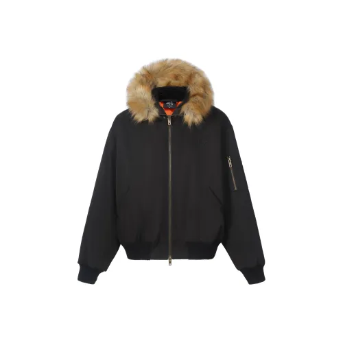 MAKEMOREKMR Черный флис с подкладкой унисекс куртки