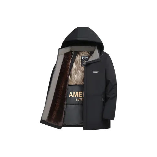 Vintage Cars Пуховая куртка Мужской