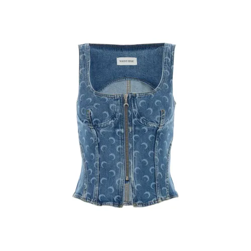 Marine Serre FW25 Denim Jacket Women's