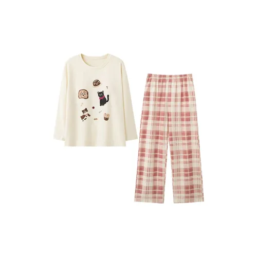 MIIOW Lunch Kitten Женские Пижамные комплекты