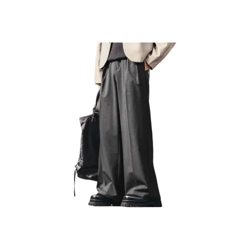 GELANLU Весенние и Осенние Повседневные Брюки Свободного Кроя Унисекс