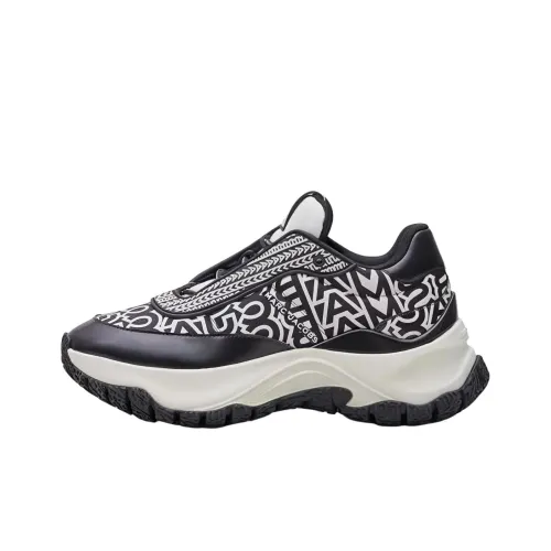 MARC JACOBS Низкий топ Повседневная обувь Женская Черный Белый