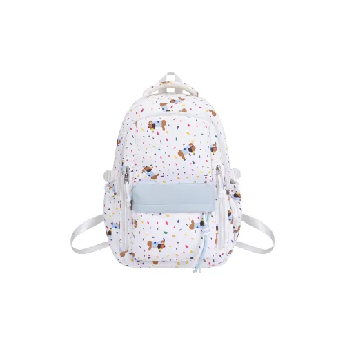 FCTOSSR Nylon Backpack Standard Unisex Blue Pink Brown FCTOSSR Нейлон Рюкзак Стандартный Унисекс Синий Розовый Коричневый