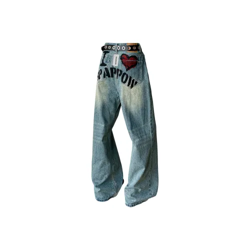 DOGANSON Blue Unisex Jeans DOGANSON Синий Унисекс Джинсы