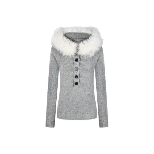 YGPRW Серый Женский Трикотаж