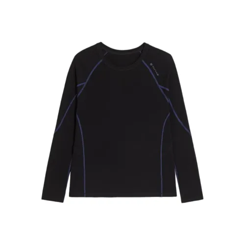 TANKE Длинный рукав T Базовый слой Унисекс