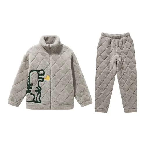 Qiao Ni Tong POWERFUL Динозавр Мужской Пижамный комплект