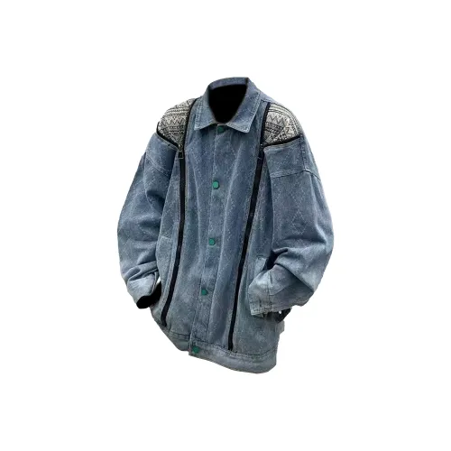 TESTUNG Синий Унисекс Куртки