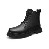 Черный с флисовой подкладкой