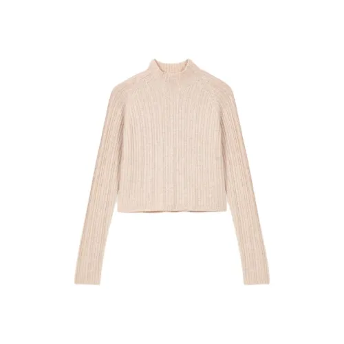 Maje Бежевый Желтый Женские Свитера