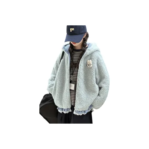 XIAOHONGYU Океан Синий Утеплённый Школьный Топ