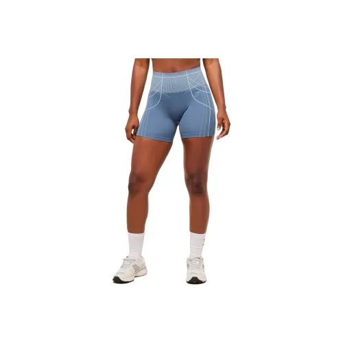 GYMSHARK Blue Женские Спортивные Шорты