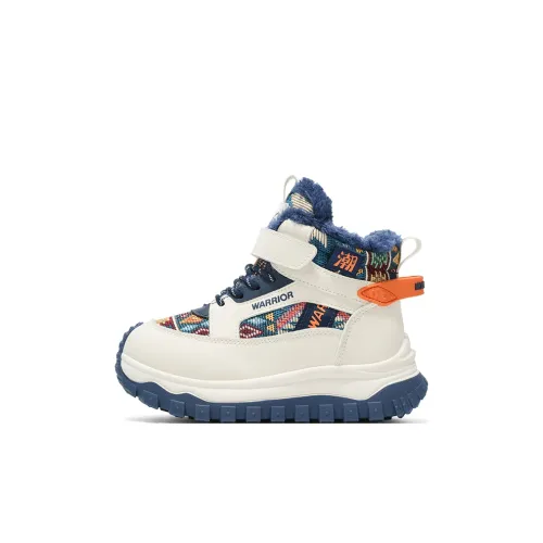 Warrior Slip-resistant Anti KICK Амортизация Устойчивость к истиранию Отскок Поддержка MID Верх Утепленные Ботинки Детские