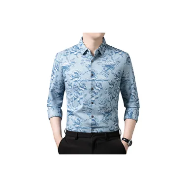 SENJIALUO Мужские рубашки