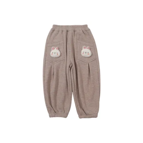 RHOBESAM Mingbao Юность 2 шт Кролик Клейкий рис Брюки Хаки Kids Тренировочные штаны