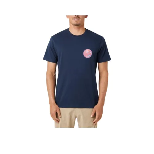 RIP CURL Синий Мужской T-Рубашки