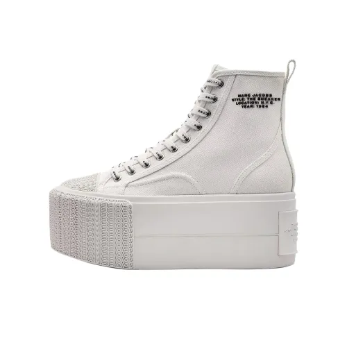 MARC JACOBS Высокие кеды женские белые