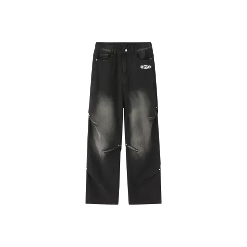 SAME FLOW Унисекс Джинсы