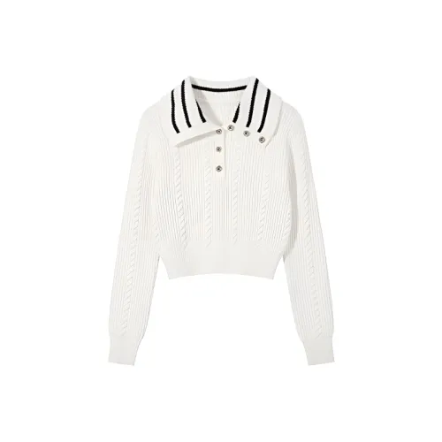 EMDPN Белый Женский Трикотаж