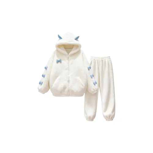 O'MESIK Абрикос Женские Пижамные Комплекты