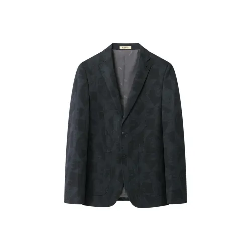 EDENBO Серый Зеленый Мужской Деловой Костюм