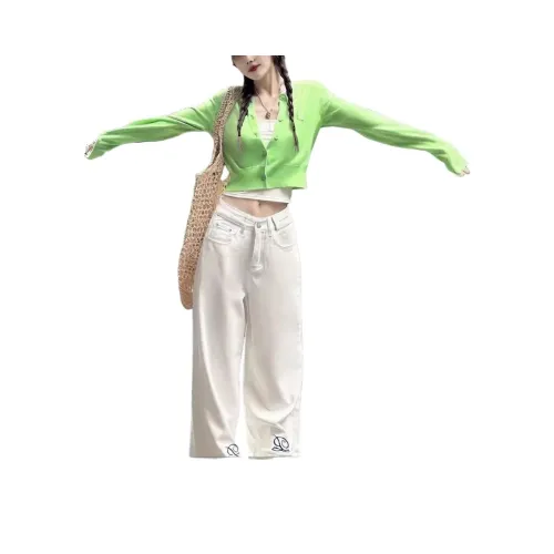 FLIM Зеленый Женский Трикотаж