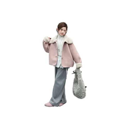 Guldoeleph Розовый Kids Натуральный и искусственный мех