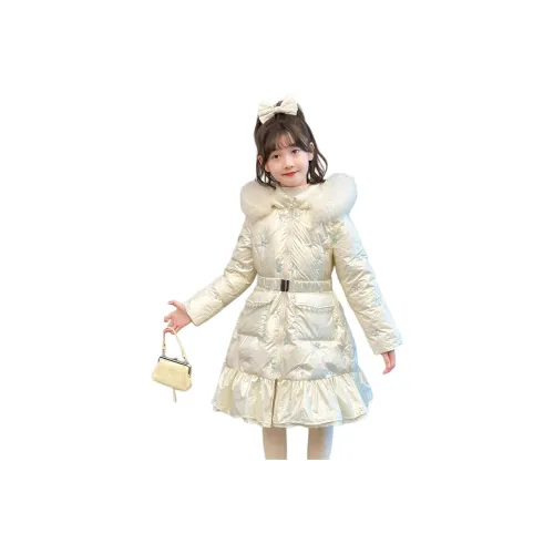 SUPEREDGE Бежевый KIDS Утеплённые куртки