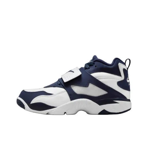 Nike Air Ромб Шипы Винтажные баскетбольные кроссовки Мужской Белый