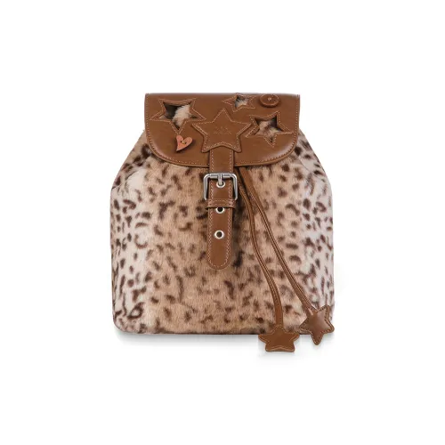 VANWALK Полиэстер Рюкзак Женские Абрикос Коричневый Кремовый Синий Леопард Звезда