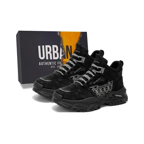 URBAN AUTHENTIC Высота Увеличивающие Износостойкие Противоскользящие Высокие Кеды Мужские