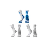 3 упаковки (Белый, Серый 2, Белый, Синий)