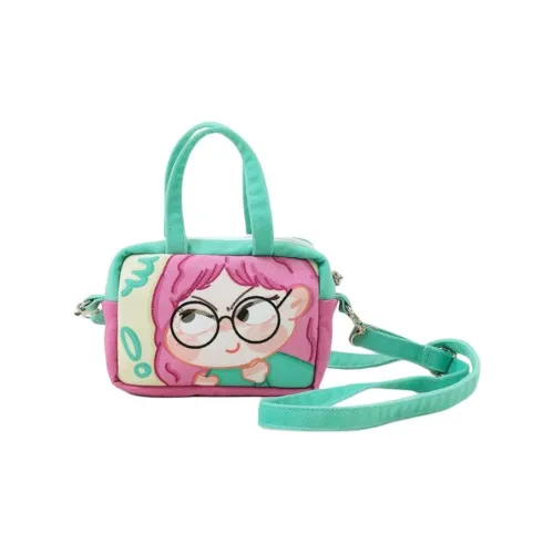 NEARAY MCC Коллаборация Полиэстер Сумка через плечо Сумка на плечо Маленькая Женская Розовая Зеленая