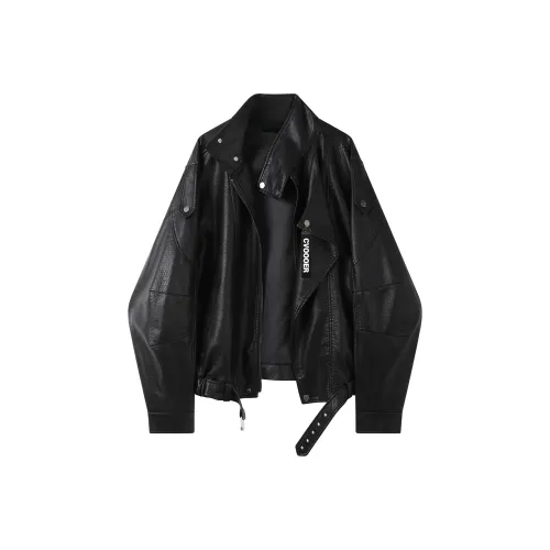 CVOOOER Унисекс Кожаные куртки
