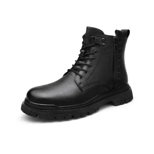 H2 Лицевая коровья кожа флис подкладка модный классическая мужская обувь ботинки Martin