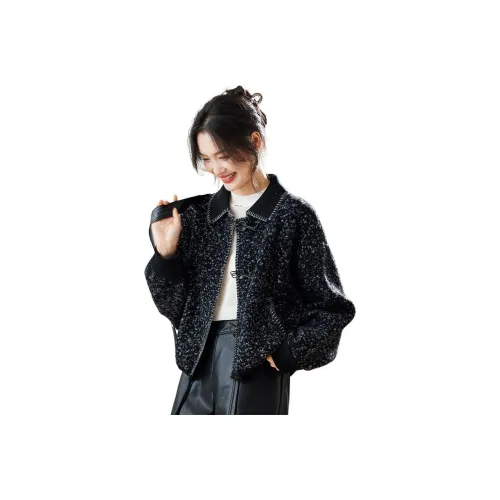 MEXICAN Бархат Feel Пальто Женское