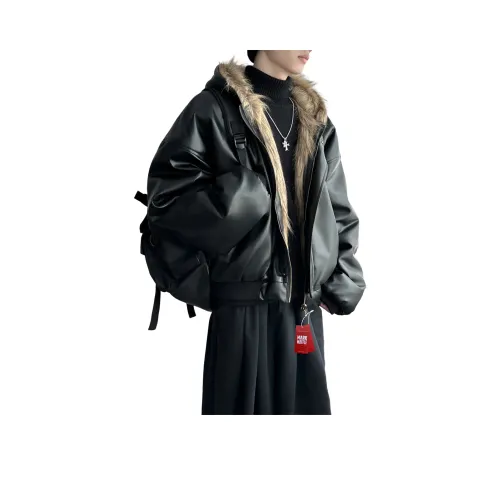 MARK WAFFLE Бархат Feel Пальто Унисекс