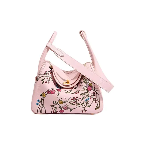 MAYER TRIP Сумка из крупнозернистой текстуры коровьей кожи среднего размера женская розовая