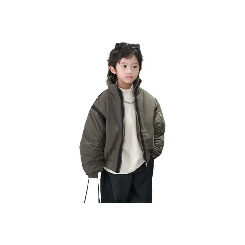 The panda is round Хлопковый пуховик для детей