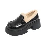 Яркий черный, флисовая подкладка