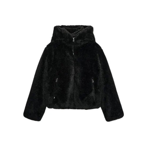 ZARA Collaboration Черные Женские Бархатные Куртки