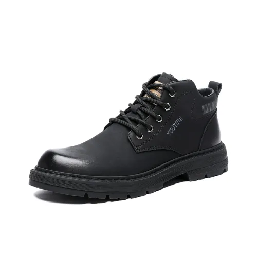 H2 Модный Повседневный Премиум Британский стиль Мужская обувь Ботинки Мужские