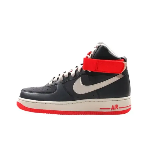 Nike Air Force 1 High Топ Скейтборд Кроссовки Женские Черные