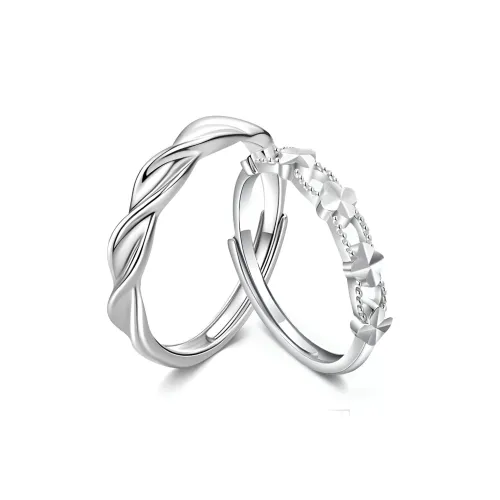 Ryukyu S999 Fine Серебряные Кольца Унисекс