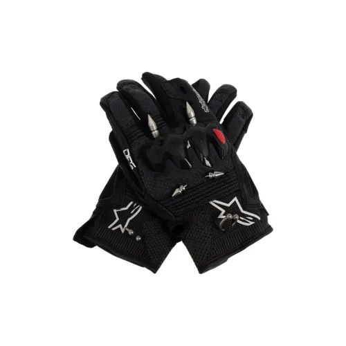 Balenciaga Кожа Перчатки Женские Черные