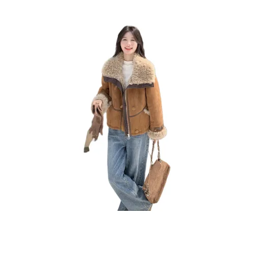 MEXICAN Бархат Feel Пальто Женское