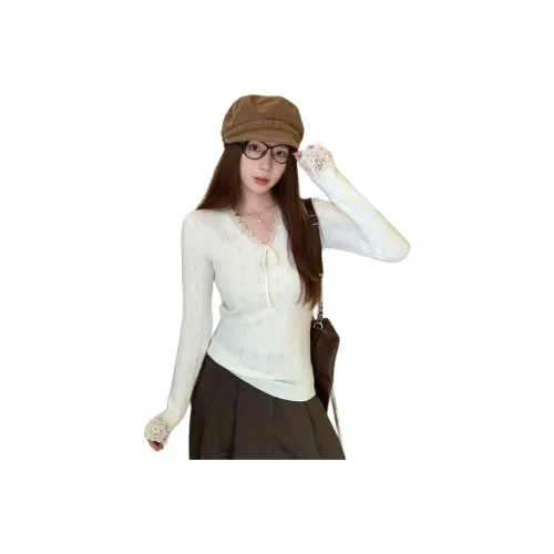 SUSANSAN Ванильный абрикос Женский трикотаж