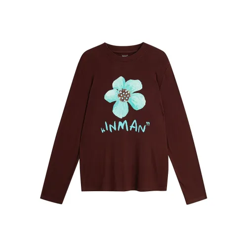 Inman Красный кофе Женские T-рубашки