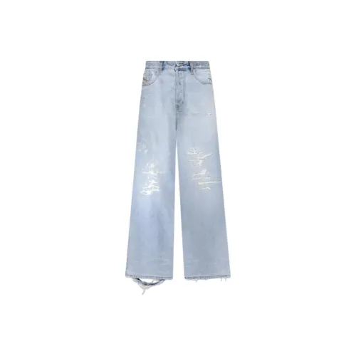 DIESEL Светло-синие Женские Джинсы