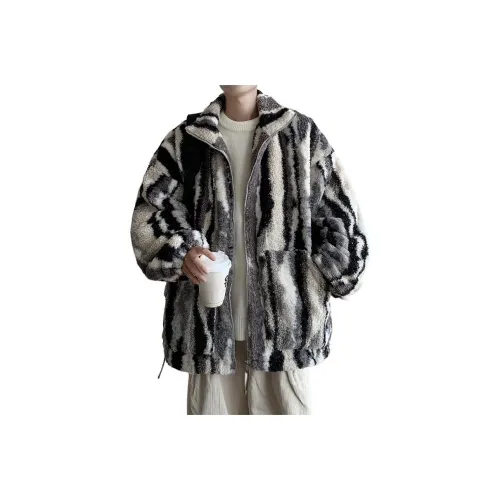 BLACK AT Бархат Feel Пальто Унисекс